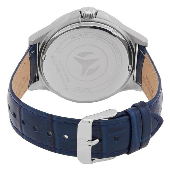 NWT Authentic Technomarine MoonSun Date Quartz Blue Dial Men's Watch - Picture 3 of 3